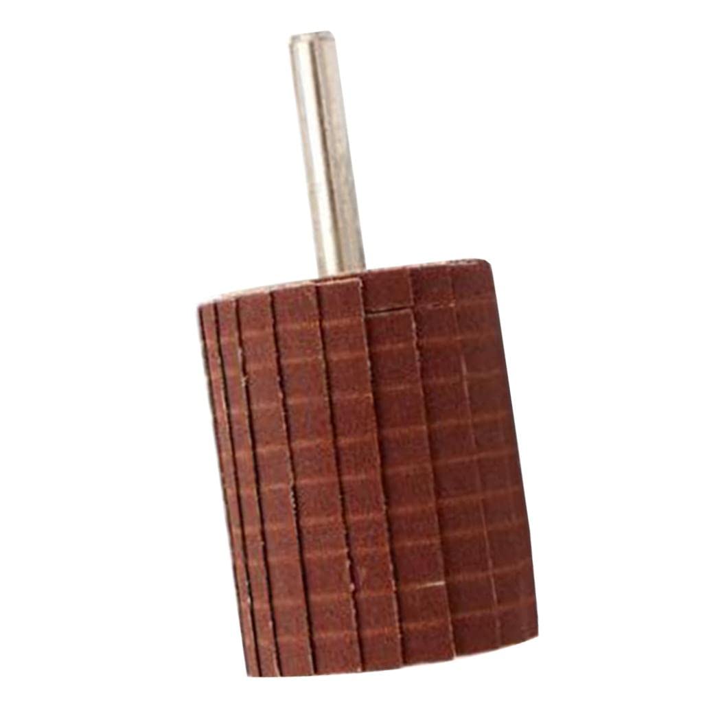 6mm Shank Sanding Abrasive Flap Wire Drawing Polishing Burnishing Wheel 150-image-28