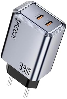Carregador turbo FluxionCharge 33W com duas portas USB-C - CRG-26...