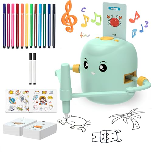 Drawing Robot for Kids Ages 3-8, Montessori-Inspired...
