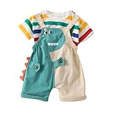 💖 Für verschiedene Anlässe: Dieses stylische Kleinkind jungen Bekleidungssets eignet sich perfekt für den Alltag, Familientreffen, Urlaub, Geburtstagsfeiern und auch für Fototermine. Es ist sowohl für Innen- als auch für Außenbereiche geeignet.