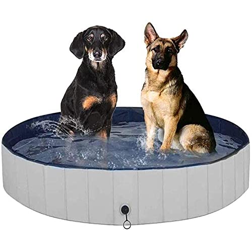 Aufblasbares Pool-Planschbecken,Swim Center Family Aufblasbarer Pool,PVC-Klappbad, Haustier-Swimmingpool-120 x 30CM – Bild 3