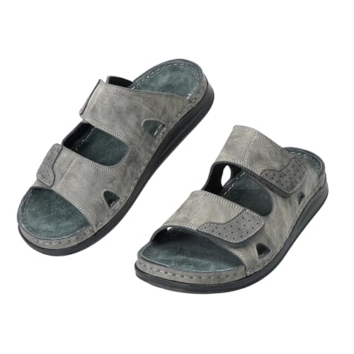 Sandales homme pour la maison et la plage à semelle liège