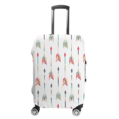 Housse de protection pour bagages premium sans couture, design flèches haute résistance