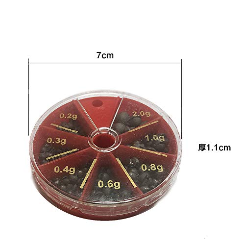 image for FREE FISHER Fishing Weights Sinkers,Split Shots Fishing Weights, Fishi