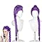 for Rumi Wig, Long Purple Braid Wigs for Women, Purple Braid Costume Cosplay Wigs, for Halloween Costume Party Accessories Props
