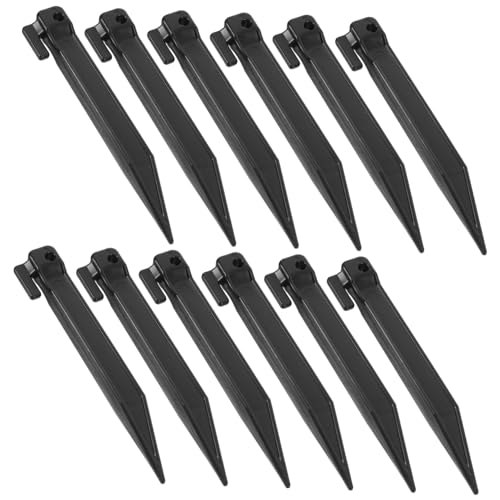 Púas de estacas de plástico duraderas para robótica de cortacésped exteriores y lonas 2