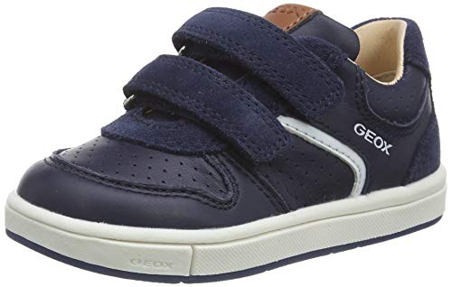 Geox B TROTTOLA Boy A, Zapatillas Bebé-Niños, Azul (Navy C4002), 22 EU