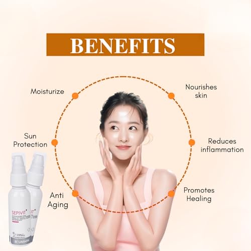 Image of SepiVit Natural Skin Brightening Cream for Radiant & Even-Toned | Ultimate Care for Healthy Glowing Moisturizes, Nourishes & Reduces Dark Spots