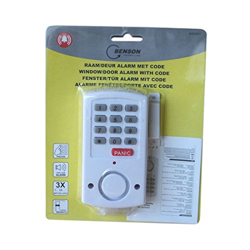 Preisvergleich Produktbild 105dB Kabellose Alarmanlage Fensteralarm Türalarm Hausalarm Sicherheit mit Code