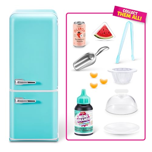 Mini Brands Fill The Fridge Playset w/UV Light by ZURU, Collectibles, DIY, Resin Play, Exclusive Recipe, NOT Edible, 8+ by Mini Brands - Used condition - Image 5