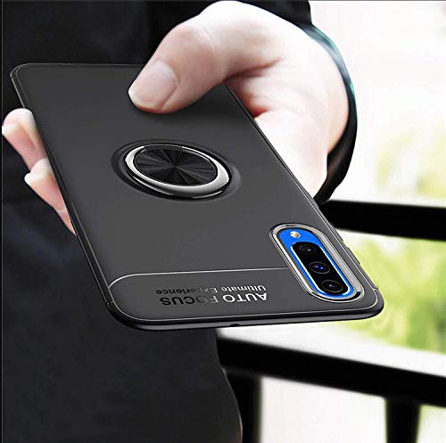 Image of SPAZY CASE Back Cover for Samsung Galaxy A70 (Silicone Black)