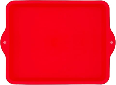 Silicone Cake Pans Square Silicone Molds Quick Release Baking Pans Layer Cakes Molds Non-Stick Reusable Cake Pan for Kitchen Cheese Rainbow Chiffon Cake Baking Tool
