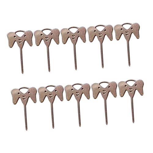 SECFOU 10piezas Agujas De Extracción para Tarjeta Sim De Herramienta Práctica para Móviles Ejectores De Tarjeta Sim para Smartphones