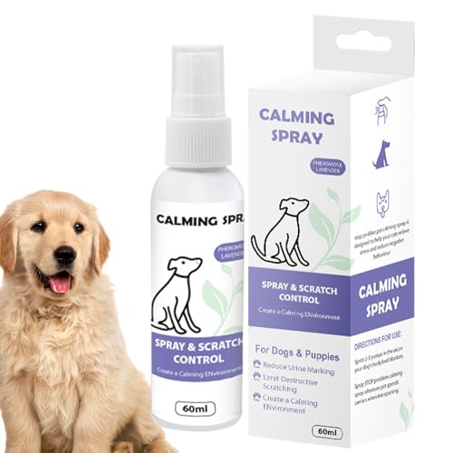 猫フェロモンスプレー - 液体フォーミュラ、子猫リラックス、落ち着いた霧| 2.02オンス旅行に優しいデザインの猫用の2.02オンスのフェロモンスプレーは、恐怖と緊張を軽減するのに役立ちます。