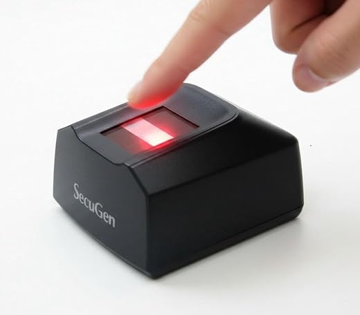 SecuGen Hamster Pro20 USB Fingerprint Device (Maharashtra Govt. Authorises)