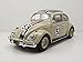 Schuco VW Maggiolino Rallye #53 beige modellino auto 1:12