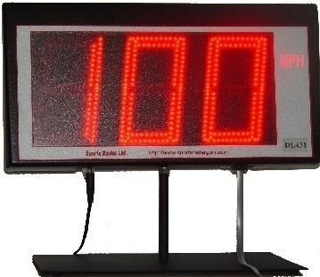 Sports Radar SR-3600 Radar Gun & DL431 LCD Screen, Hard Case, Cable, 6V AC Adapter, SRDL-36-Kit