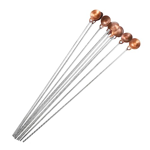 NAMOARLY Micro Lab Burning Spoons Set 10pcs Cooking Spoons for Chemical Combustion Iron Material Teaching Instrument for Science Education