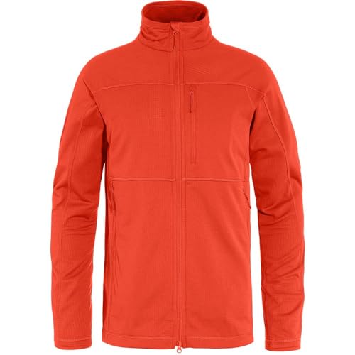Image of Fjallraven Abisko Lite Men's Fleece Jacket - Breathable, Comfortable, Lightweight Fleece Warmth - Hiking, Trekking