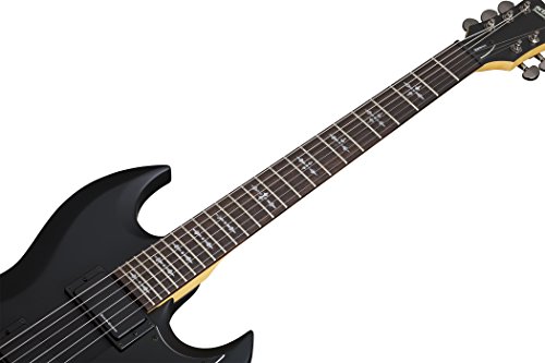 Guitares électriques SCHECTER DEMON S-II SATIN BLACK Métal – moderne - Les Beatles, Paul McCartney, John Lennon, RIngo Starr, George Harrison Guitares électriques SCHECTER DEMON S-II SATIN BLACK Métal - moderne – Image 8