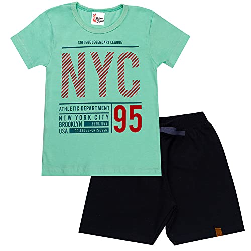 Lote 5 Conjunto Infantil Masculino Sortidos Cor:Sortidas;Tamanho:4