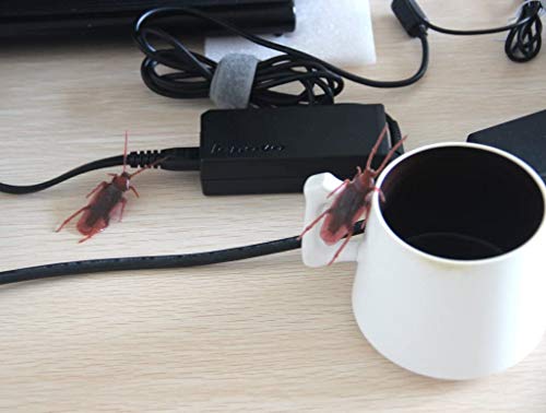 Time Roaming Fake Roach Pranks Plastic Cockroaches Gag Gifts, Pack Of 24 #TOP2