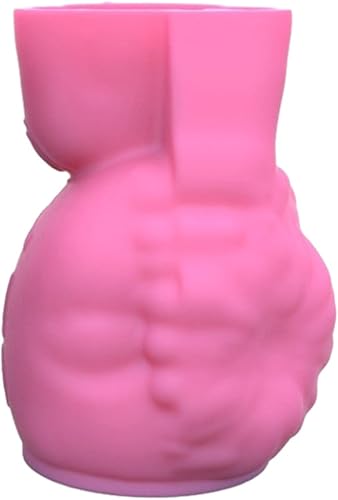 Miniatura 4 de Molde de resina para florero DIY Suculentas Hormigón Maceta Florero Florero Yeso Molde de cemento Molde de arcilla Soporte de vela Molde de