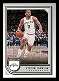 Basketball Trading Card NBA 2022-23 Panini NBA Hoops #151 Keldon Johnson NM Near Mint Spurs