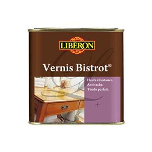 Libéron - Vernis bistrot - Vernis bois - Meubles Boiseries Objets - Très haute qualité - Anti-taches - Anti-chocs et rayures - Tendu bon - Chêne moyen...