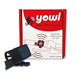 Electric Bike Horn with Quick Trigger Grip Up to 120 db Safety Alert and Rechargeable, Safety Within Grip by Yowl (Black Color for Right Handle)
