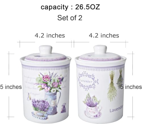 Xiteliy Ceramic Canisters Set With Ceramic Lid thumb #4