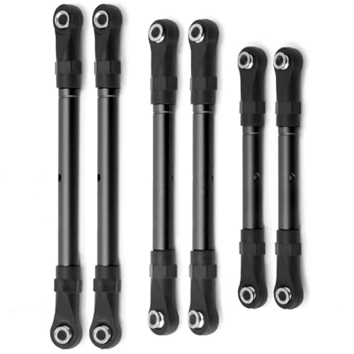 RC�����P�[�W�p�[�c Compatible With Traxxas For Slash For Hoss For Rustler For Stampede 4x4 1/10 RC�J�[�p�[�c �X�e�A�����O�T�X�y���V�����^�[���o�b�N�������N���b�h�Z�b�g(Bl