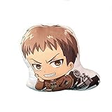 Attack on Titan Levi Ackerman Stuffed Doll Plushie Plush Doll Toy Figure Cute Cushion Jean Kirstein