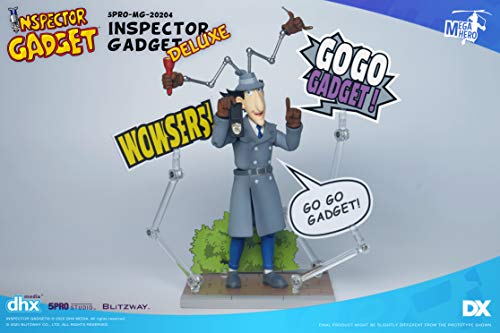 Blitzway - Inspector Gadget - Inspector Gadget Deluxe Set, 5Pro Studiomegahero Series #TOP2