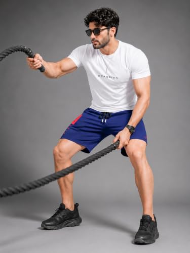 Image of Dpassion Quick Dry Polyester Sport Shorts for Men |Gym, Running and Regular Shorts