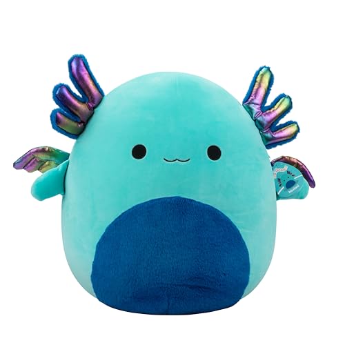 Squishmallows Original 20-Inch Noelani the Teal Axolotl | Collectable Cute Plush Toy Cuddly Toys for Children Soft Toys Cute Teddies Suitable for Girls and Boys Ages 3