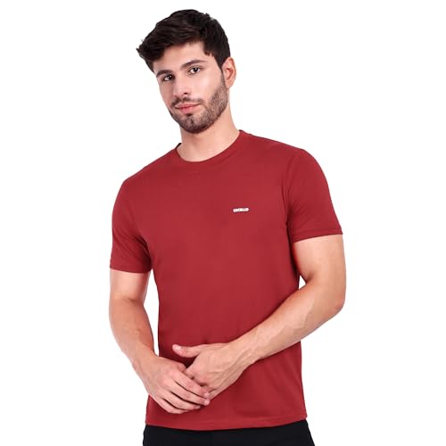 Image of EXCELLO Men's 100% Pure Cotton T-Shirt || Super Soft, Breathable, Premium Material.