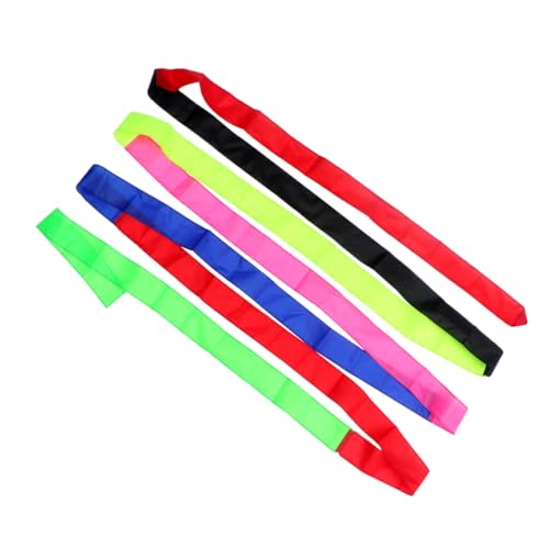 NAMOARLY 10m Colorblock Tail Streamer Kite Tail DIY Kit Rainbow Twirler for Outdoor Fun