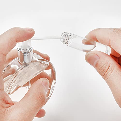 Image of 10pcs Perfume Refill Pump, Cosmetic Dispenser Pump Transfer Tool for Travel Refillable Perfume Atomizer Spray Bottle