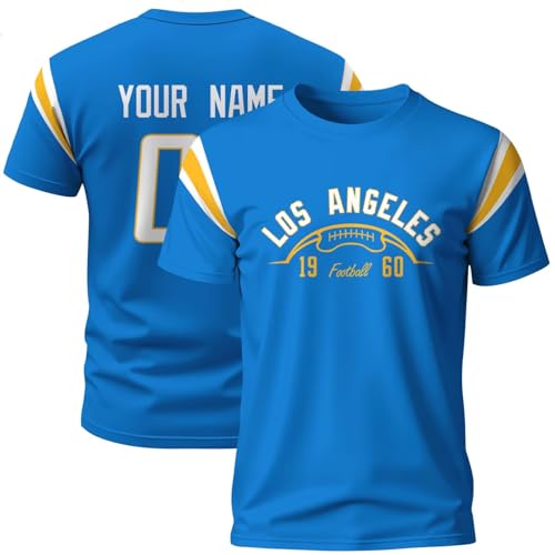 Image of ANTKING T-Shirt Custom Name Number Crewneck Short Sleeve for Men Youth Gifts