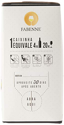 Fabenne Vinho Branco Moscato - Bag-in-Box 3 Litros cada