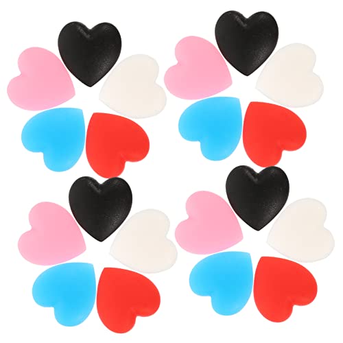 Gogogmee 人間工学に基づいたメガネ用耳かけフック 25セット シリコン製 滑り止めデザイン 日常使用 アウトドア活動用