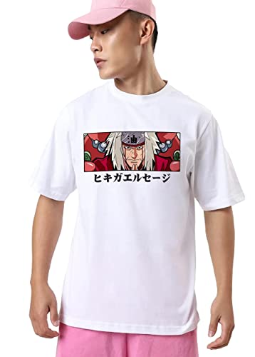 Image of crazymonk Naruto Jiraiya Anime Oversized T-Shirt