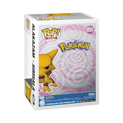 Funko Pop Pokémon Alakazam EMEA 9 cm - vue 6