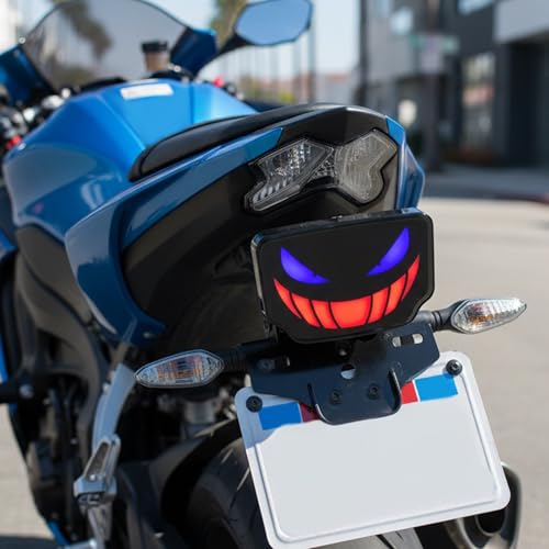 Luz de freno moto 12V para evitar riesgos por baja visibilidad en carretera 3