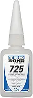 Adesivo Instantaneo TekBond 725 20g A Bico Antientupimento - Blister c/1 unidade