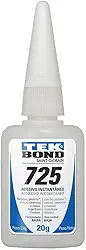 Adesivo Instantaneo TekBond 725 20g A Bico Antientupimento - Blister c/1 unidade