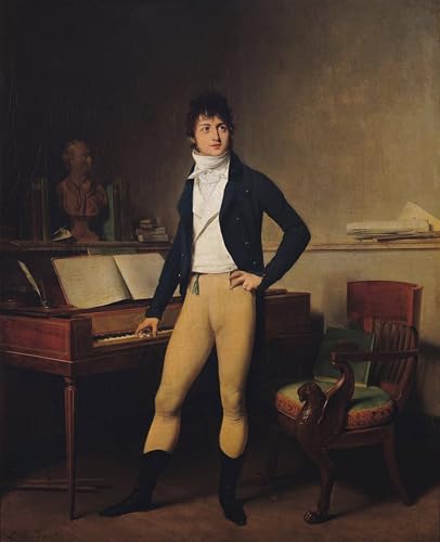 Célèbre Oeuvre Dimpression Boilly Boieldieu Peinture Grand Format