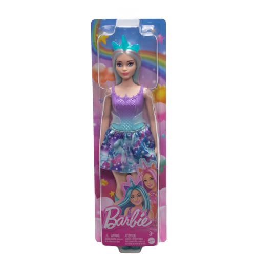 Muñeca Barbie Unicornio con Accesorios Temáticos miniatura 6