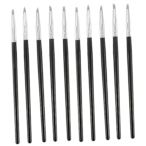Tofficu 10pezzi Silicone Sculpture Pens Strumenti Professionali per Modellare Argilla Pennarelli Creativi per Artisti e Hobbisti Comodi e Resistenti Perfetti per Decorazioni Art